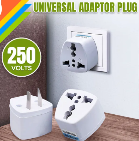 Goodluck Universal 3 Pin Travel AC Adapter Plug