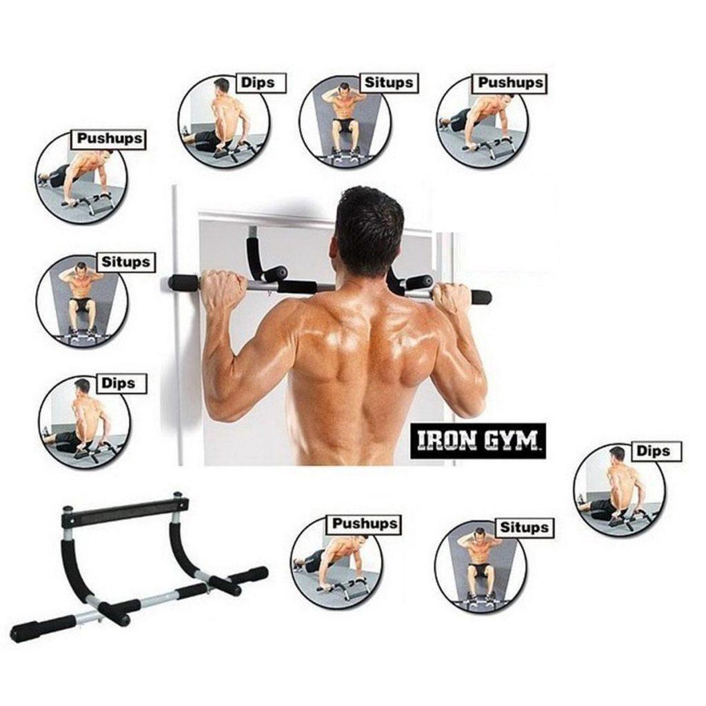 DIEGOSTUFF High Quality Original Iron Gym Total Body Work Out Bar