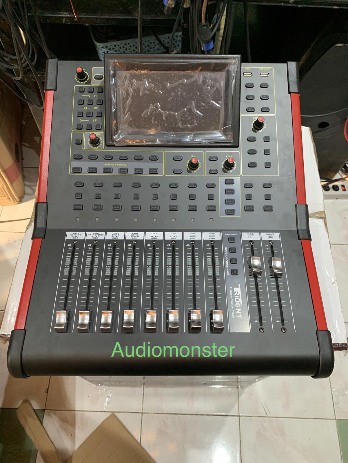 2023 IMIX/TRIDENT SZ12 12 Channel Digital Mixer Built-In