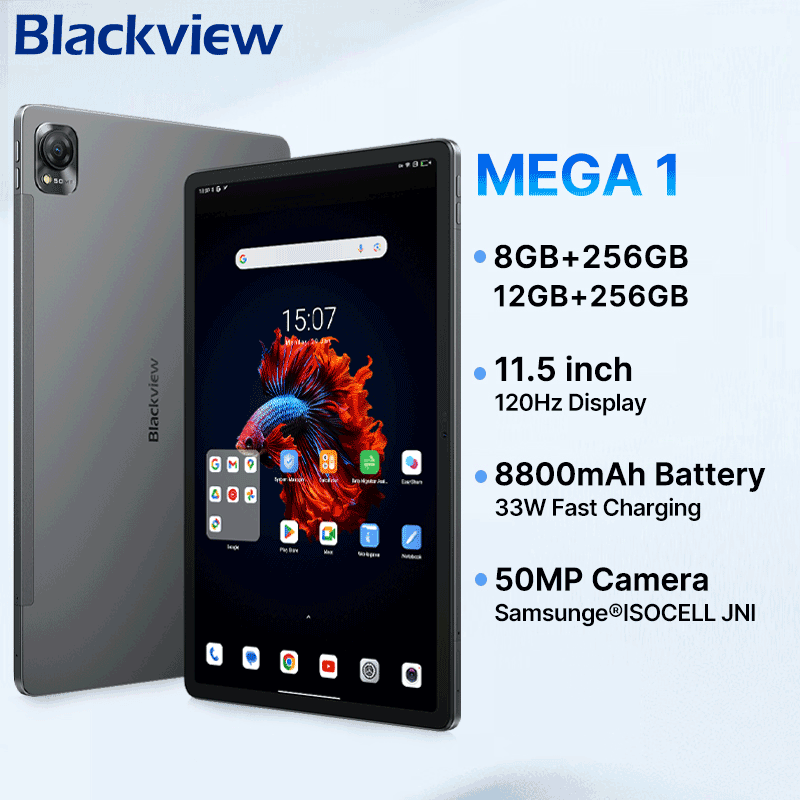 Blackview Tab Mega 1 Tablet - 10.1-Inch Hd Ips Display, Octa-Core  Processor, 5100Mah Battery | Lazada Philippines