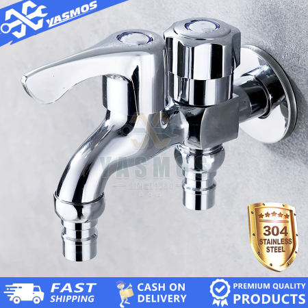 304 Stainless Steel Dual Function Bathroom Faucet - High Quality