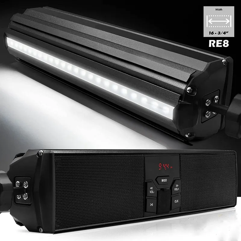 motorcycle stereo and speakers