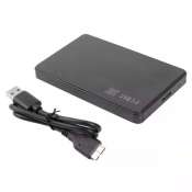 USB 3.0 SATA HDD Enclosure - Black Case SENDA