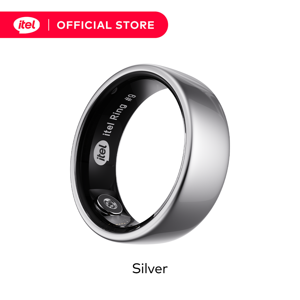 itel Smart Ring / 24-Hour Health Monitor / Stainless Steel / 10 ATM Water Resistant / 60Days Battery - Image 2
