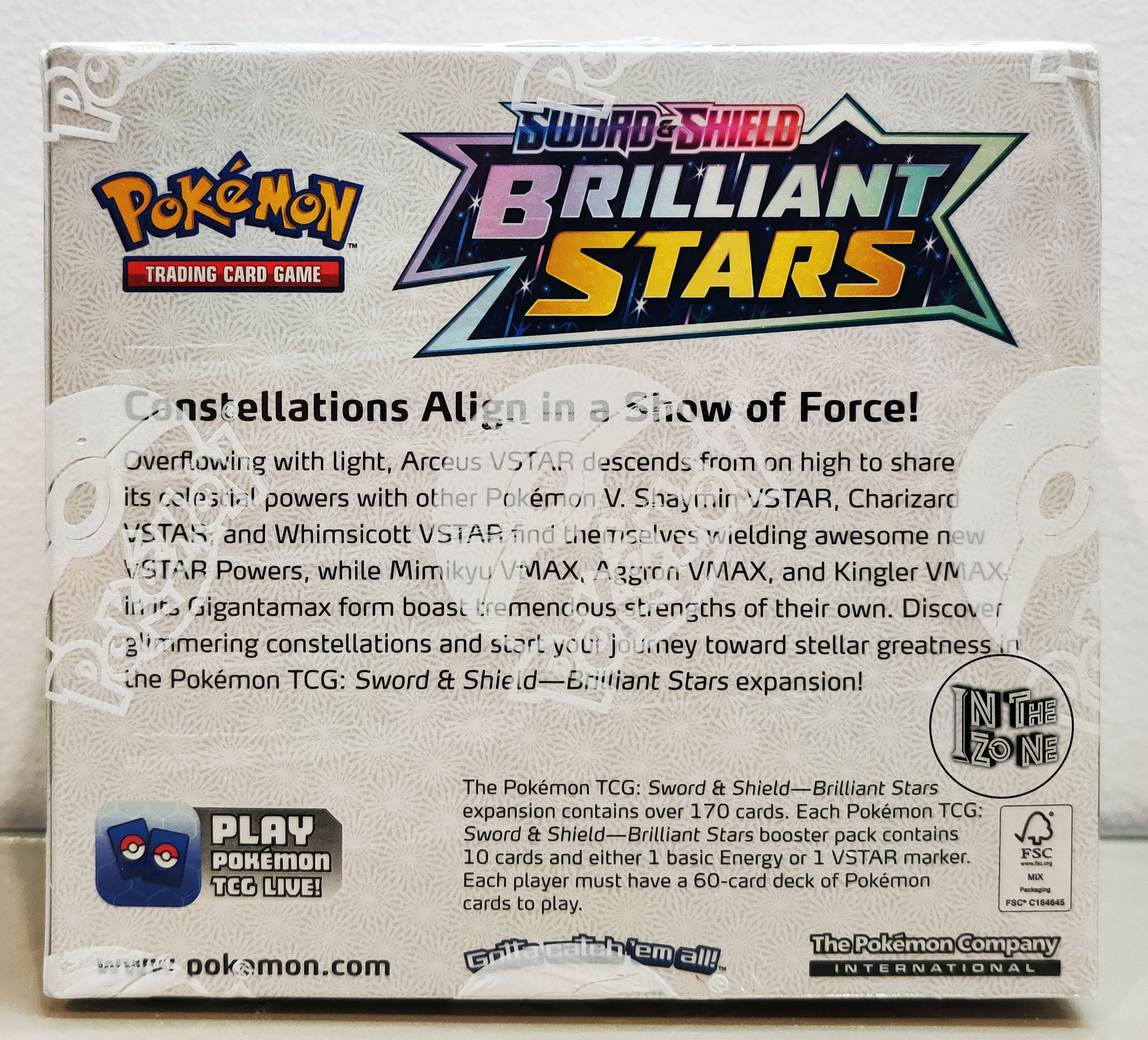 Pokemon TCG Sword&Shield Brilliant Stars Booster Box 36s Pokemon Tcg Sword & Shield Abstract Strategy Game Unisex Video Games New 36S Card Pack - Lazada | Lazada PH Pokemon TCG Sword&Shield Brilliant Stars Booster Box 36s Pokemon Tcg Sword & Shield Abstract Strategy Game Unisex Video Games New 36S Card Pack - Lazada | Lazada PH