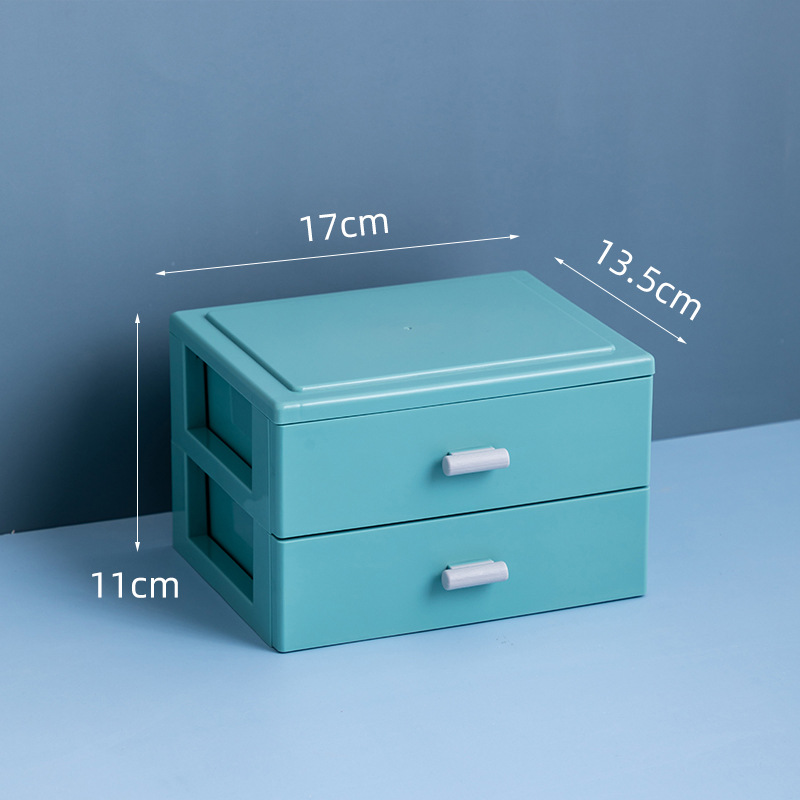 Mini Drawer 2/3/4 Layers Mini Desk Drawer Organizer Transparent