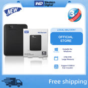 WD 1TB/2TB External Hard Drive: USB 3.0 Enclosure for PC