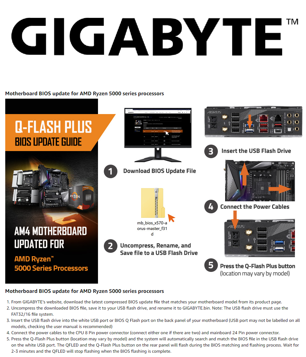 GIGABYTE B550 AORUS PRO AC AM4 AMD B550 ATX Motherboard with Dual M.2, SATA 6Gb/s, USB 3.2 Gen 2, Intel WIFI 802.11ac, 2.5 GbE LAN, PCIe 4.0 AMD 5000 Series Support