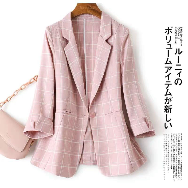 korean pink coat