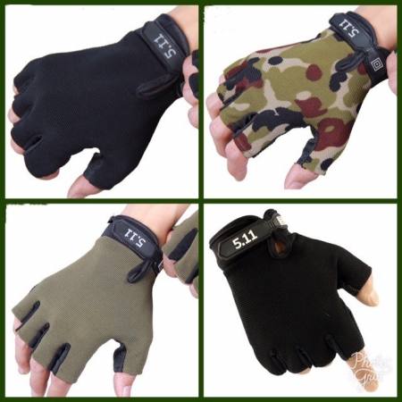outdoor gloves Half-Finger bike /Motor Gloves anti-skid