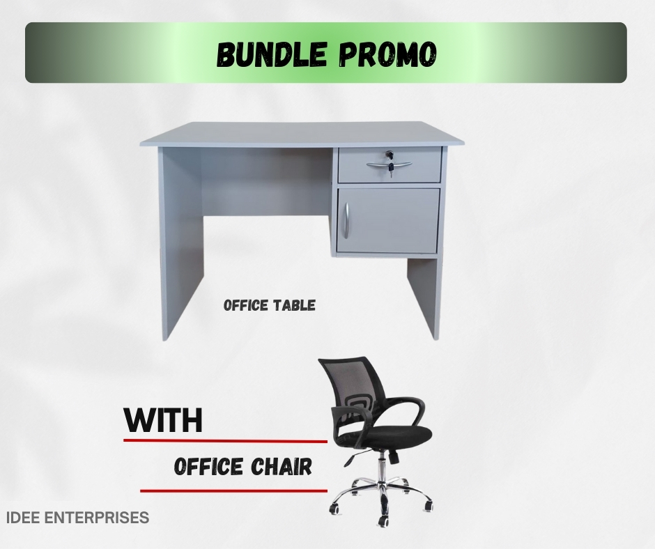 Office Tables And Chairs Modern Simple Desk With Drawer Pu