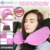 Medicus Inflatable U-Shape Neck Pillow for Travel Comfort