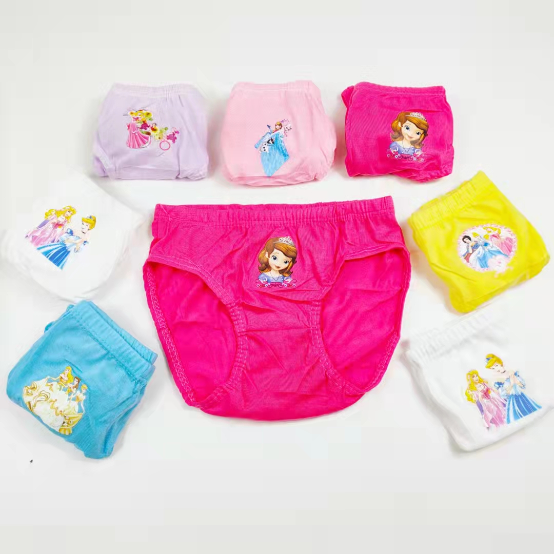  Kids Children Girls Underwear Cute Print Briefs Shorts Pants  Cotton Underwear Trunks 3PCS Baby Girl (Pink, 18-24 Months) : Clothing,  Shoes & Jewelry