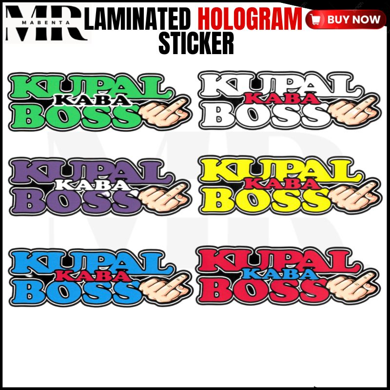 自動車 KUPAL KA BA BOSS Shop Kupal Kaba Boss Sticker Online with Best Discounts and