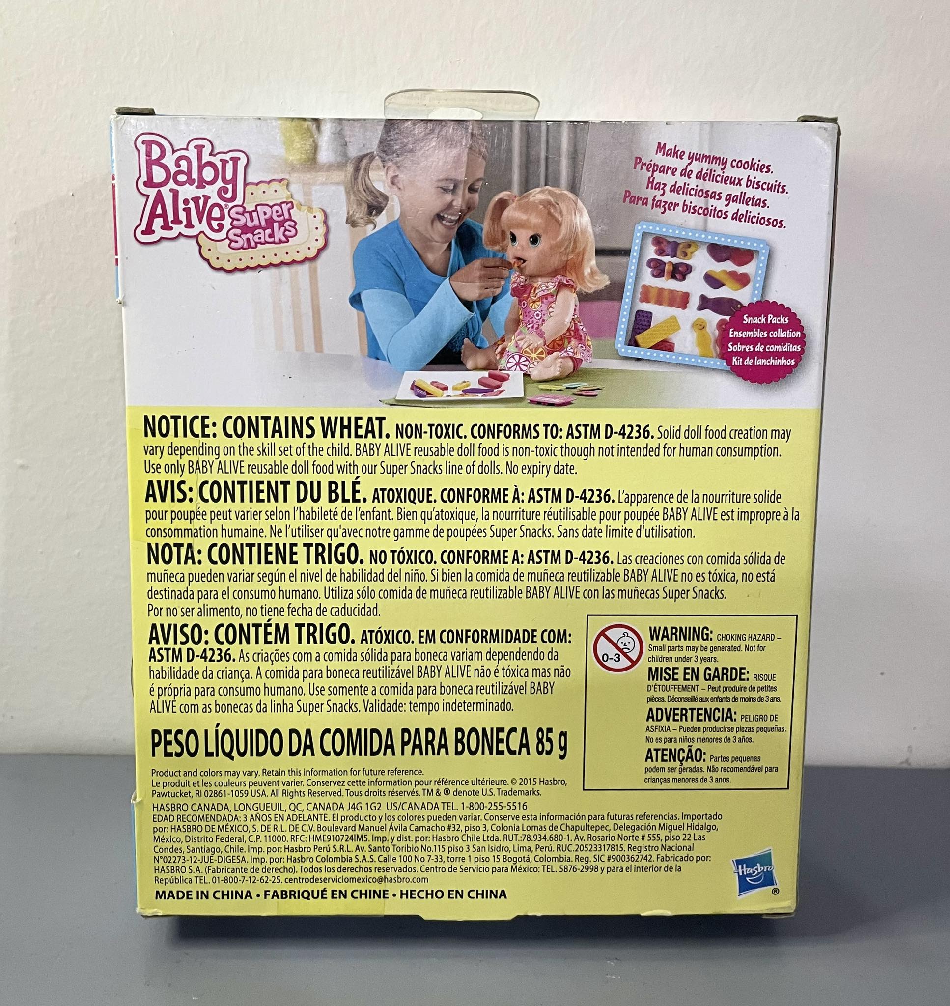 baby alive food ingredients