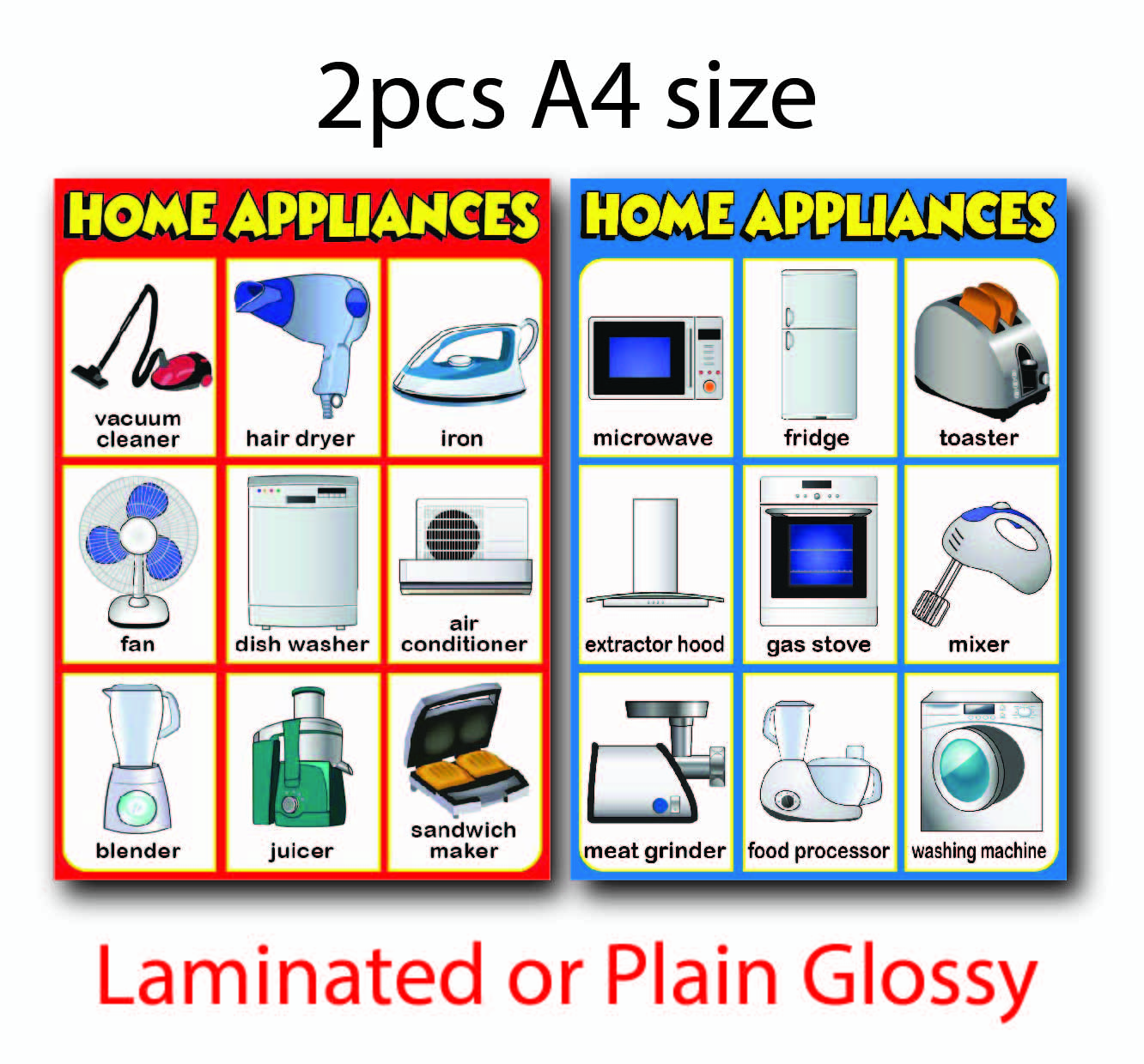 Household Appliances Vocabulary