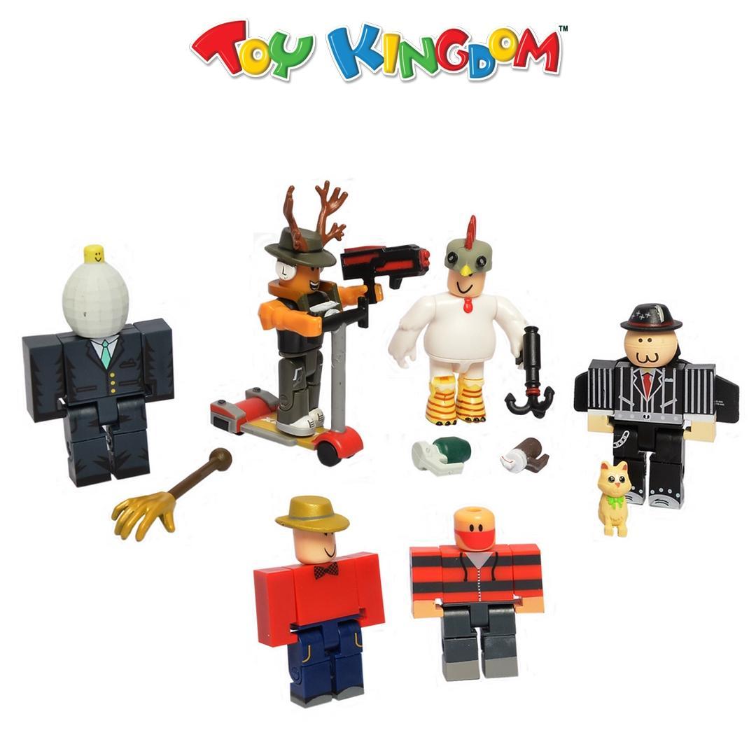 Roblox Masters Of Roblox 6 Figure Pack For Kids Toy Kingdom - create with roblox techno smart kids 6crickets