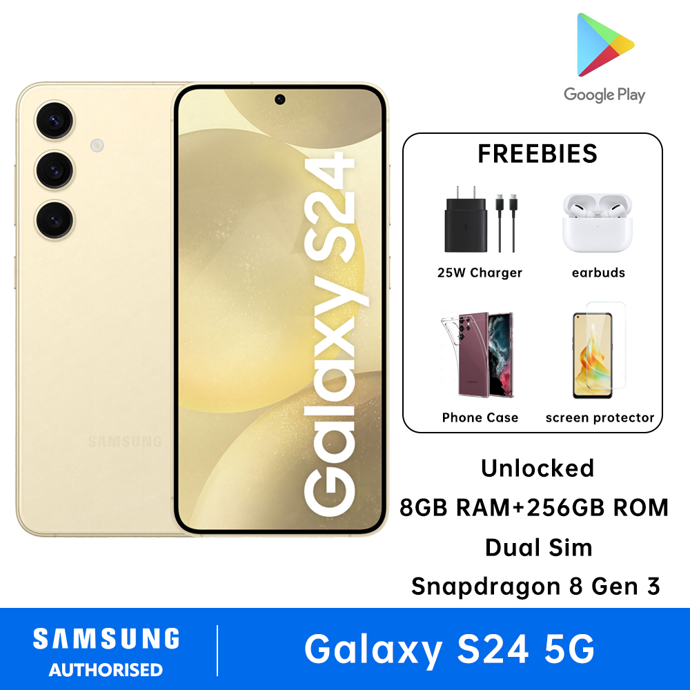 Samsung Galaxy S24 Dual Sim 8GB RAM + 256GB ROM Cell Phone Android Smartphone Snapdragon 8 Gen 3 - Image 3