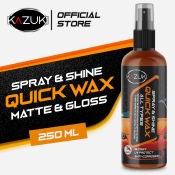 Kazuki Spray and Shine Quick Wax for Auto Detailing