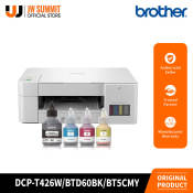 Brother Inkjet Printer Bundle with Ink Set