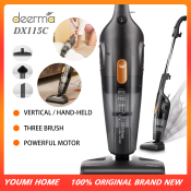 Deerma Mini Handheld Vacuum Cleaner - Strong Suction, Low Noise