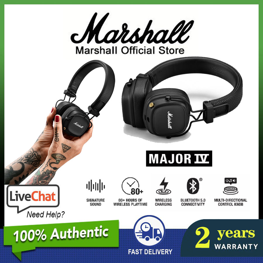 tc Marshall MAJOR Ⅳ ブラック bluetooth - 通販 - toptelha.net.br