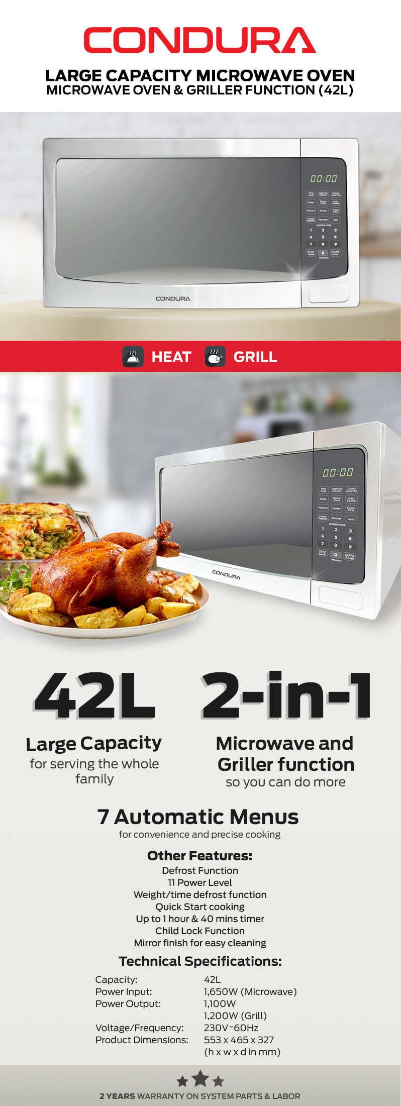 ernesto microwave grill