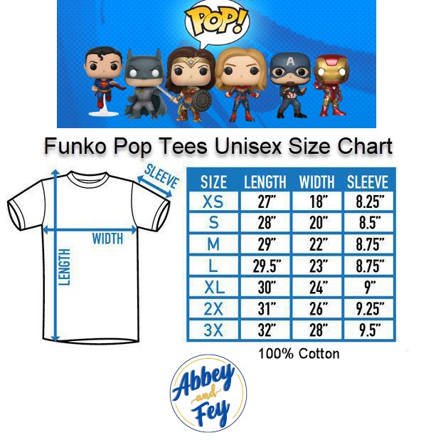 Funko t shirt sizing Clearance