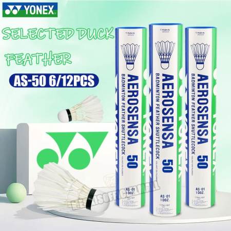 YONEX BADMITON AS-50 Shuttlecock Pack of 12PCS