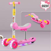 SuperCool Music and Lights Baby Scooter for Kids, BrandX