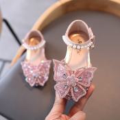 Bling Butterfly Flats by Cute Kids - Soft Leather Sandals
