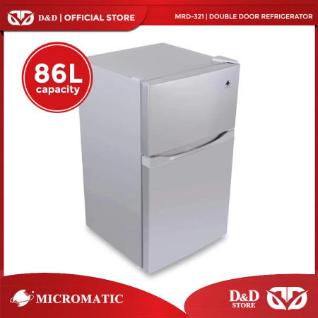 D&D | Micromatic MRD-321 86L Double Door Refrigerator