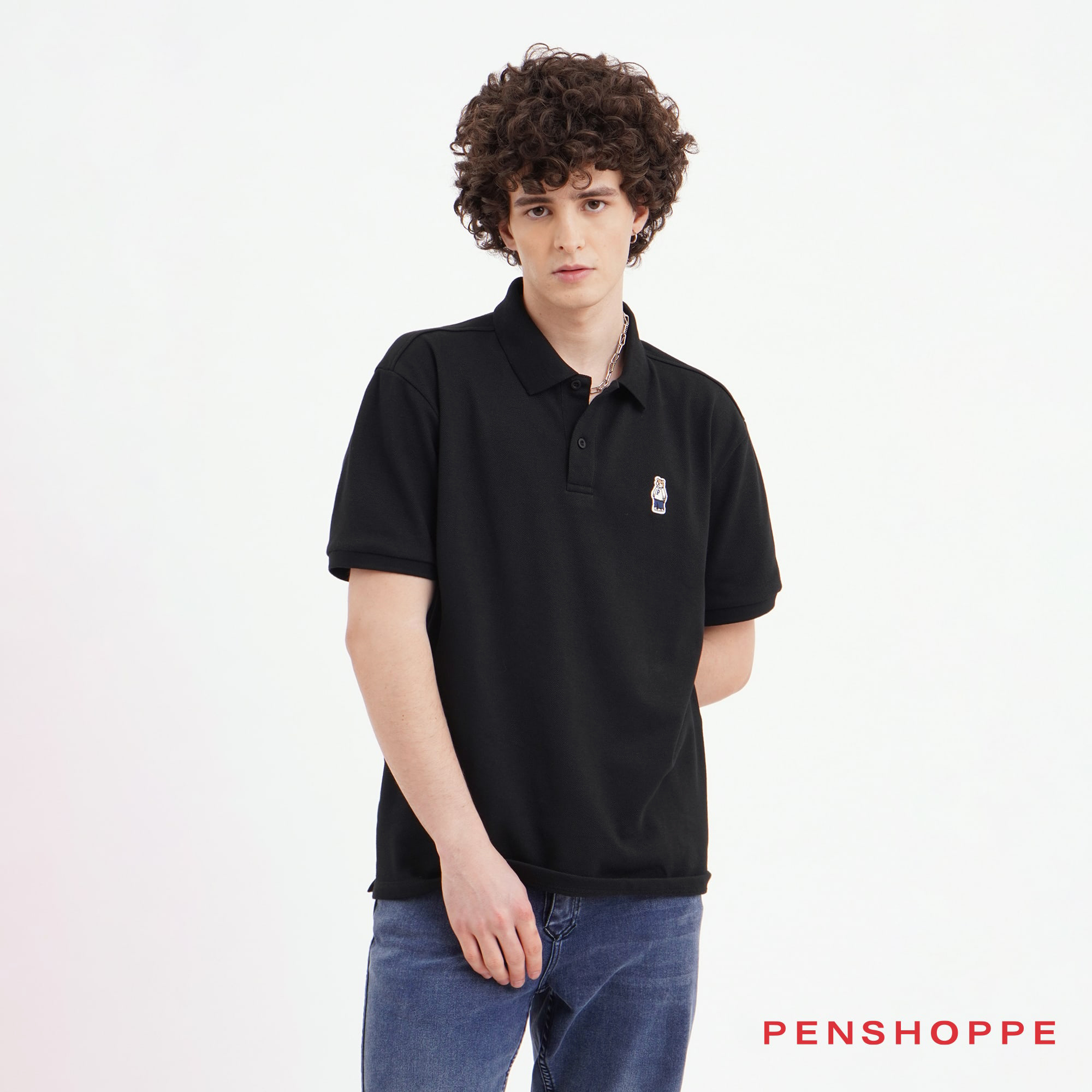 Shop Polo Shirt For Men Penshoppe Black online Lazada .ph