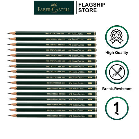 Faber-Castell CASTELL 9000 Graphite Pencil 1PC