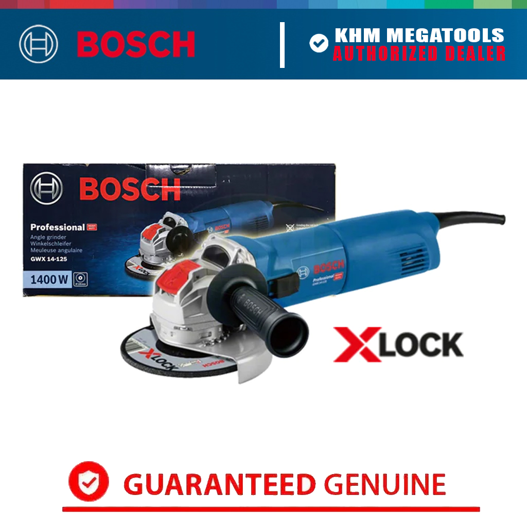 Meuleuse angulaire 1400W GWX 14-125 Professional avec X-Lock