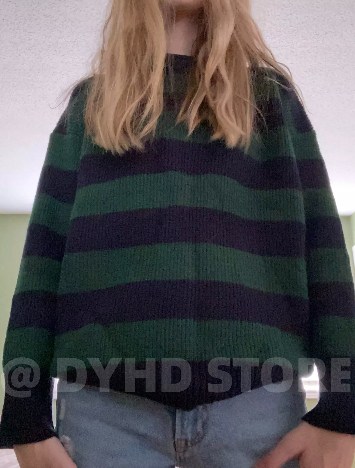 Vintage Knitted Sweater Men Women 