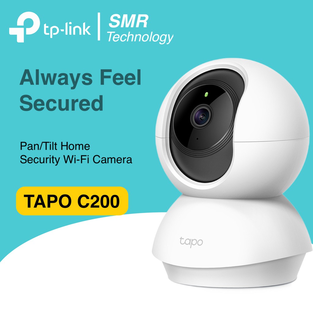 TP-LINK TAPO C200 IPCAM PAN/TILT HOME SECURITY WIFI