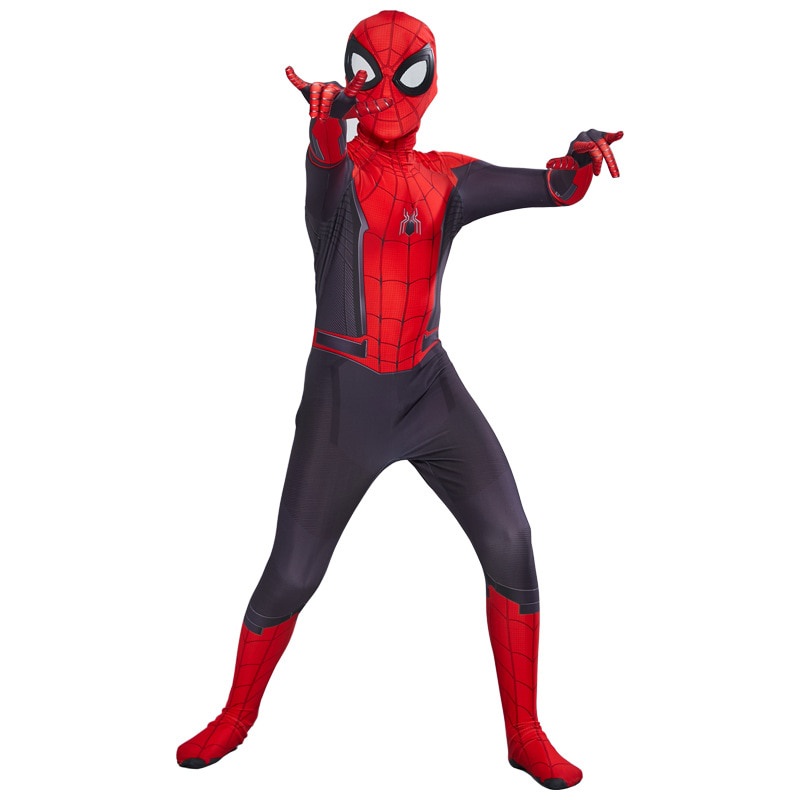 Spiderman Far From Home Costume Cosplay Zentai Suit Superhero Bodysuit  Jumpsuit Costume For Kids Into the Spider-Vers Black Spider-Man No Way Home  New Movie | Lazada PH