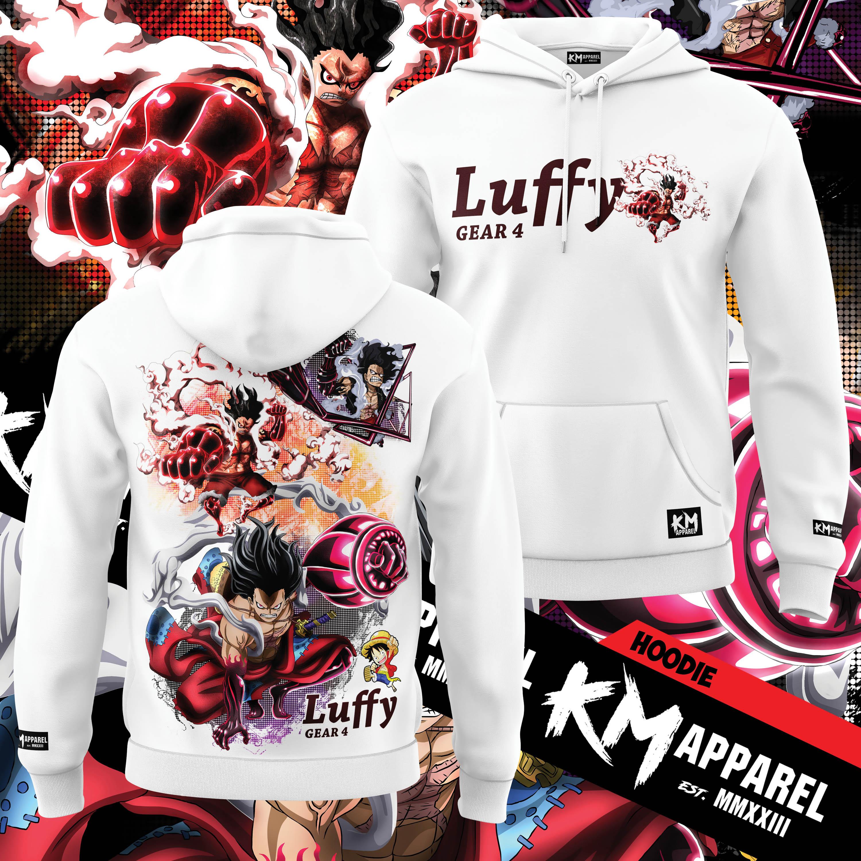 One Piece Luffy Gear 4 Anime Jacket, Hoodie, Sweater, T-shirt