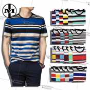 Korean Fashion Stripe Men's T-Shirt - ICM #T214