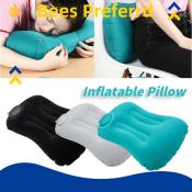 Inflatable Pillow Portable Air Pillow Travel Neck Pillow