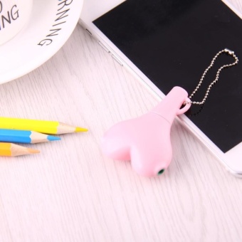 1 Male To 2 Females 3.5mm Jack Plug Multi-function Heart ShapedEarphone Audio Video Splitter Adapter With Key Chain For IPhone,IPad, IPod, Samsung, Xiaomi, HTC And Other 3.5 Mm Audio InterfaceElectronic Digital Products(Pink) - Intl June 2018 - 5 1 Male To 2 Females 3.5mm Jack Plug Multi-function Heart ShapedEarphone Audio Video Splitter Adapter With Key Chain For IPhone,IPad, IPod, Samsung, Xiaomi, HTC And Other 3.5 Mm Audio InterfaceElectronic Digital Products(Pink) - intl - 5