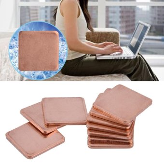 10 Pcs 20 * 20mm Copper Sheet Shim Piece Heat Sink Thermal Pad ForGPU CPU Laptop 1.5mm - Intl June 2018 - 5 10 pcs 20 * 20mm Copper Sheet Shim Piece Heat Sink Thermal Pad ForGPU CPU Laptop 1.5mm - intl - 5