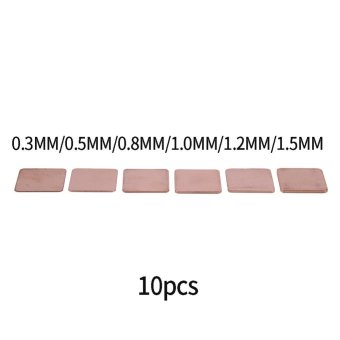 10 Pcs 20 * 20mm Copper Sheet Shim Piece Heat Sink Thermal Pad ForGPU CPU Laptop 1.5mm - Intl June 2018 - 3 10 pcs 20 * 20mm Copper Sheet Shim Piece Heat Sink Thermal Pad ForGPU CPU Laptop 1.5mm - intl - 3