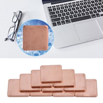 10 Pcs 20 * 20mm Copper Sheet Shim Piece Heat Sink Thermal Pad ForGPU CPU Laptop 1.5mm - Intl June 2018 - 4 10 pcs 20 * 20mm Copper Sheet Shim Piece Heat Sink Thermal Pad ForGPU CPU Laptop 1.5mm - intl - 4