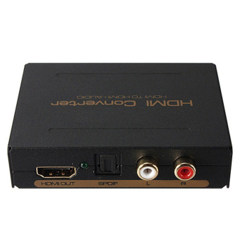 1080P HDMI To HDMI Optical + SPDIF + RCA L/R Extractor TV Converter Audio Splitter - Intl April 2018 - 3 1080P HDMI to HDMI Optical + SPDIF + RCA L/R Extractor TV Converter Audio Splitter - intl - 3