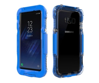 10M Underwater Waterproof Soft Silicone + Plastic Phone Case ForSamsung Galaxy S8 Plus G955 - Blue - Intl June 2018 - 2 10M Underwater Waterproof Soft Silicone + Plastic Phone Case forSamsung Galaxy S8 Plus G955 - Blue - intl - 2