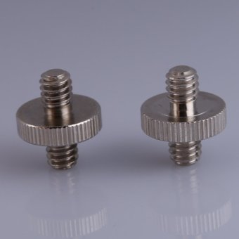 1/4 Male To 1/4 Male Threaded Metal Screw Adapter For TripodMonopod - Intl April 2018 - 4 1/4 Male To 1/4 Male Threaded Metal Screw Adapter for TripodMonopod - Intl - 4