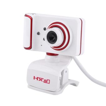 16M Pixel HD Clip-on 3 LED Rotatable Webcam For PC Computer White + Red - Intl April 2018 - 3 16M Pixel HD Clip-on 3 LED Rotatable Webcam For PC Computer White + Red - intl - 3