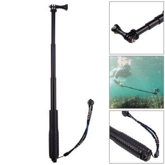 19 Inch Extendable Monopod Pole For Gopro Hero 5 4 XiaoYi SJCAMSJ4000 Tele(Black) - Intl April 2018 - 2 19 Inch Extendable Monopod Pole for Gopro Hero 5 4 XiaoYi SJCAMSJ4000 Tele(Black) - intl - 2